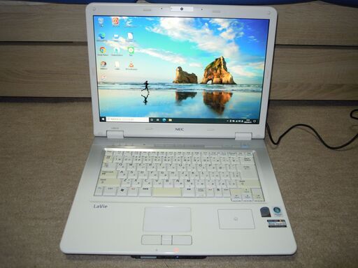変更メモリ増設 Win10 Pro NEC LaVie LL850/M 15.6インチ Core 2 Duo T8100 2.10GHz 4GB HDD160GB 無線 office