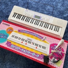 CASIO光ナビゲーションキーボード☆電子ピアノ