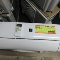 K02604　シャープ 　中古エアコン　主に10畳用　冷2.8kw／暖3.6kw 