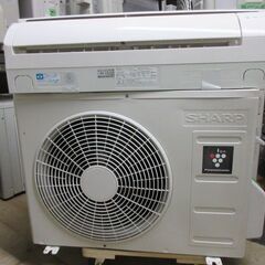 K02604　シャープ 　中古エアコン　主に10畳用　冷2.8kw／暖3.6kw 