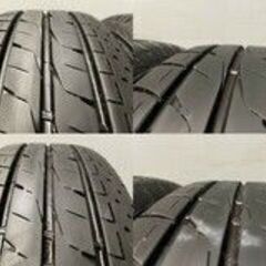 【BS LUFT RVII 195/65R15】夏タイヤ【日産 セレナ 純正ホイール 15インチ 5.5J5HPCD114.3+45】2021年製 バリ溝　(VTL536) クレジットカード QRコード決済可能