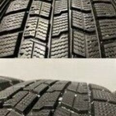 【GOODYEAR ICENAVI7 195/65R15】スタッドレス【トヨタ 50プリウス 純正ホイール 15インチ 6.5J5HPCD100+40】2017年製 バリ溝　(TG728) クレジットカード QRコード決済可能