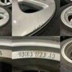 【GOODYEAR ICENAVI7 195/65R15】スタッドレス【トヨタ 50プリウス 純正ホイール 15インチ 6.5J5HPCD100+40】2017年製 バリ溝　(TG728) クレジットカード QRコード決済可能