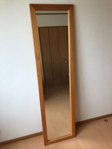 木製ミラー　姿見
