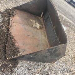 フォークリフト　バケット　除雪