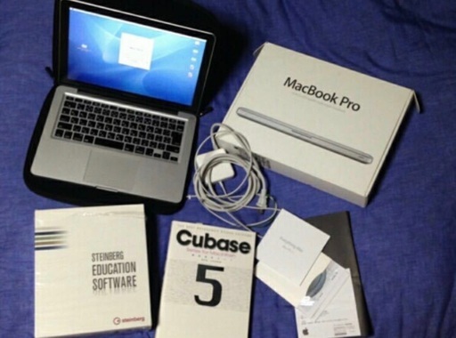 MacBookPro 15インチ DTM/DAW作曲Cubase搭載　全国送料無料