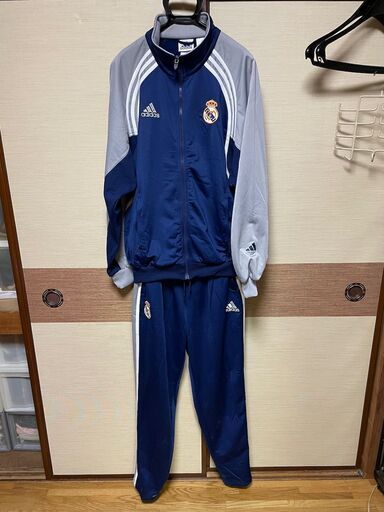 adidas REAL MADRID track suits 2000/01 season　アディダス　レアルマドリッド　ジャージ上下セット