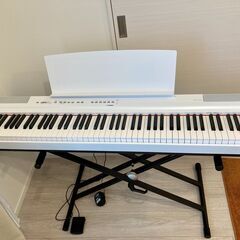 【ネット決済・配送可】Yamaha 電子ピアノP125W