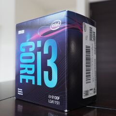【週末限定】Intel Core i3 9100f BOX