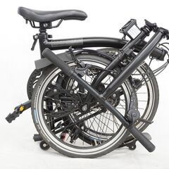 BROMPTON 「ブロンプトン」 S2L BLACK EDITION 2018年モデル ミニベロ 折り畳み 3722041500007