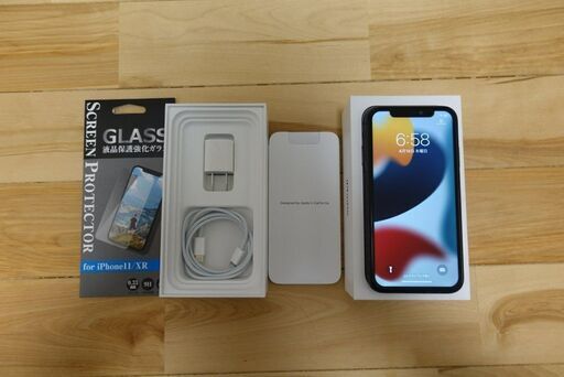 Apple iPhone11 128GB ブラック SIMフリー バッテリー91% 凪 Apple