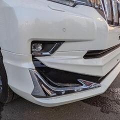 トヨタ150ランドクルーザー プラド　モデリスタエアロ　フロント　パールW　取付要領書付き
