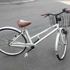 26インチ 🚲 中古 自転車 6480円 🔑新品 鍵 付💡 LE...