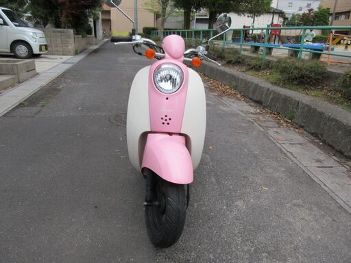 クレアスクーピー　後期FI 　安心の初期不良対応車☆　ホンダ　ピンク　4スト　原付　水冷　インジェクション