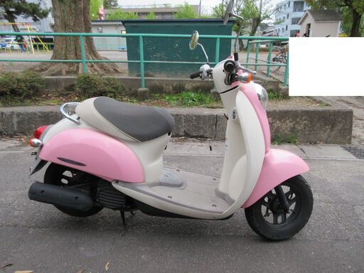 クレアスクーピー　後期FI 　安心の初期不良対応車☆　ホンダ　ピンク　4スト　原付　水冷　インジェクション