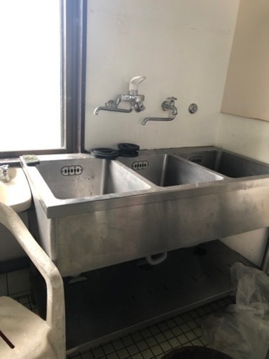 値下げします！業務用三層流し台