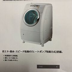 【ネット決済】大容量（8.0Kg）の洗濯乾燥機　無料で差し上げます！！
