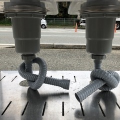 ⭐︎中古品　タニコー　2槽シンク　900×600×800mm   厨房機器⭐︎