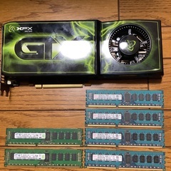 DDR3 メモリー4G 6枚　グラボGTX275