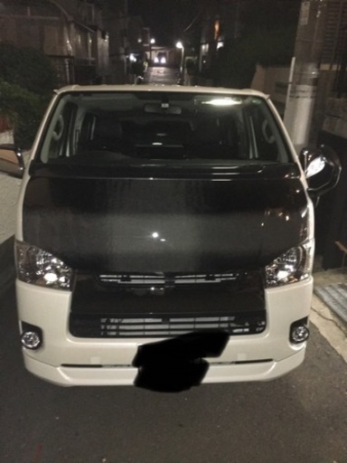 ハイエース 5型 ナロー用 ドルフィンボンネット