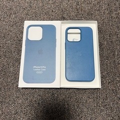 【未使用品】MagSafe対応iPhone 13Pro レザー　...