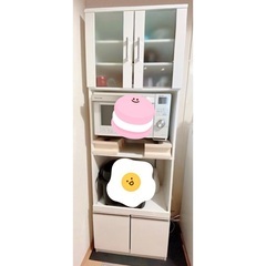 【ネット決済】ニトリ 食器棚 ホワイト