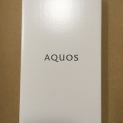 AQUOS wish チャコール　SIMフリー 新品未使用