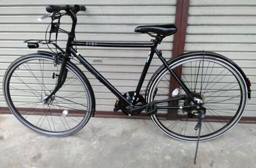 ブリジストン クロスバイクMARK ROSA 27インチ オートライト ブラック 配送無料