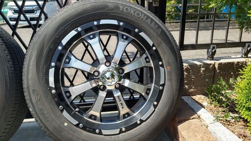 MKW MK-46 17インチ PCD114.3 7.5J +35 225/60R17 ジオランダー★ デリカD5 エクストレイル エクスプローラー
