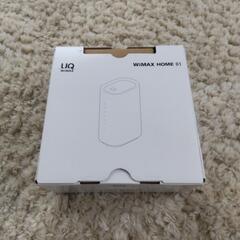 WiMAX HOME01　ほぼ新品