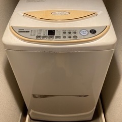 【ネット決済・配送可】【特典あり】SANYO 全自動洗濯機