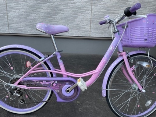お話中　自転車　22インチ