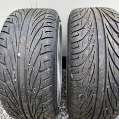 深リムホイールタイヤ付き2本