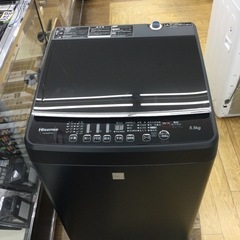 #P-61【ご来店頂ける方限定】Hisenseの5、5Kg洗濯機です