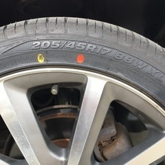 【4本セット】ほぼ未使用　ホイール付きタイヤ　ブリヂストン　sicurezza