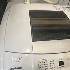 Haier 洗濯機 6kg 【無料】