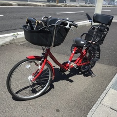 マルイシ子供乗せ中古自転車整備済