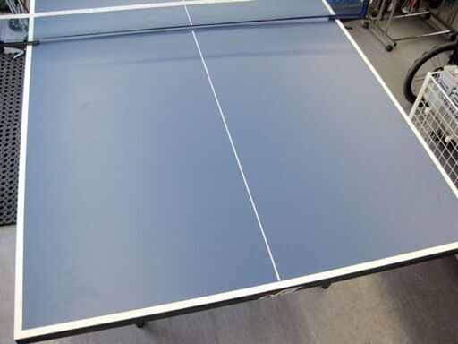 卓球台 クロステックスポーツ 国際規格サイズ 1525×2740×760ｍｍ 内折りセパレート式 キャスター付き 740G6YA3576