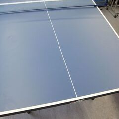 卓球台 クロステックスポーツ 国際規格サイズ 1525×2740×760ｍｍ 内折りセパレート式 キャスター付き 740G6YA3576