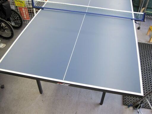 卓球台 クロステックスポーツ 国際規格サイズ 1525×2740×760ｍｍ 内折りセパレート式 キャスター付き 740G6YA3576