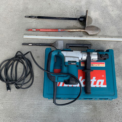 makita HM0830電動ハンマー 削り 転圧作業に！