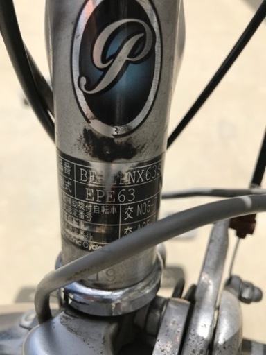 Panasonic トップ 電動アシスタント自転車 ビビEPNX63S 