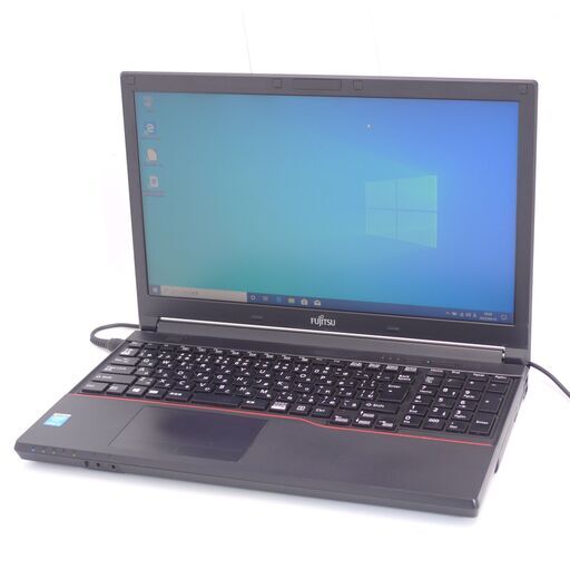 中古良品 日本製 15インチ ノートパソコン 富士通 A574/K Wi-Fi有 第4世代 Core i3 8GB DVD-ROM 無線 Bluetooth Windows10 Office済