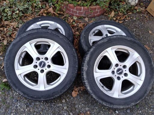 16インチ DOSアルミホイール タイヤ付き 4本セット 軽自動車等 1週間