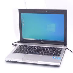 中古美品 12インチ 銀色 ノートパソコン NEC PC-VK15EBZCG Wi-Fi有