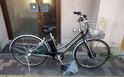 BRIDGESTONE AIbeIT[アルベルト]L型 26吋 電動アシスト自転車 B400バッテリー+充電器(スパークシルバー)