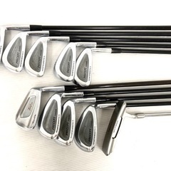 【SOLD OUT】◆XXIO／amcドライバー＋ BRIDGESTONE アイアン 等◆ゴルフクラブ 全15本セット＋ adidasキャディバッグ付き