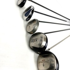 【SOLD OUT】◆XXIO／amcドライバー＋ BRIDGESTONE アイアン 等◆ゴルフクラブ 全15本セット＋ adidasキャディバッグ付き