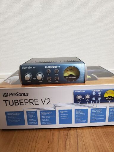 (先約済)PreSonus TubePre V2 真空管プリアンプ/DIボックス XMAX回路採用