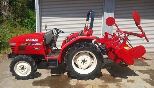 鹿児島発ヤンマー16馬力トラクターEF116 パワステ モンローオート 逆転